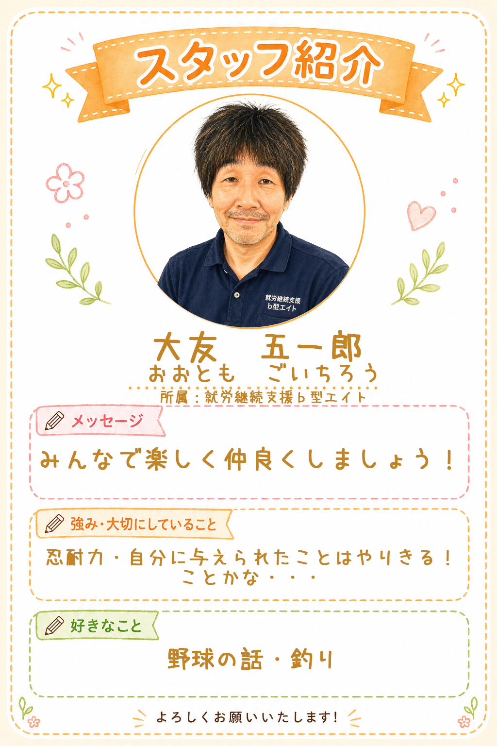 大友五一郎のプロフィール